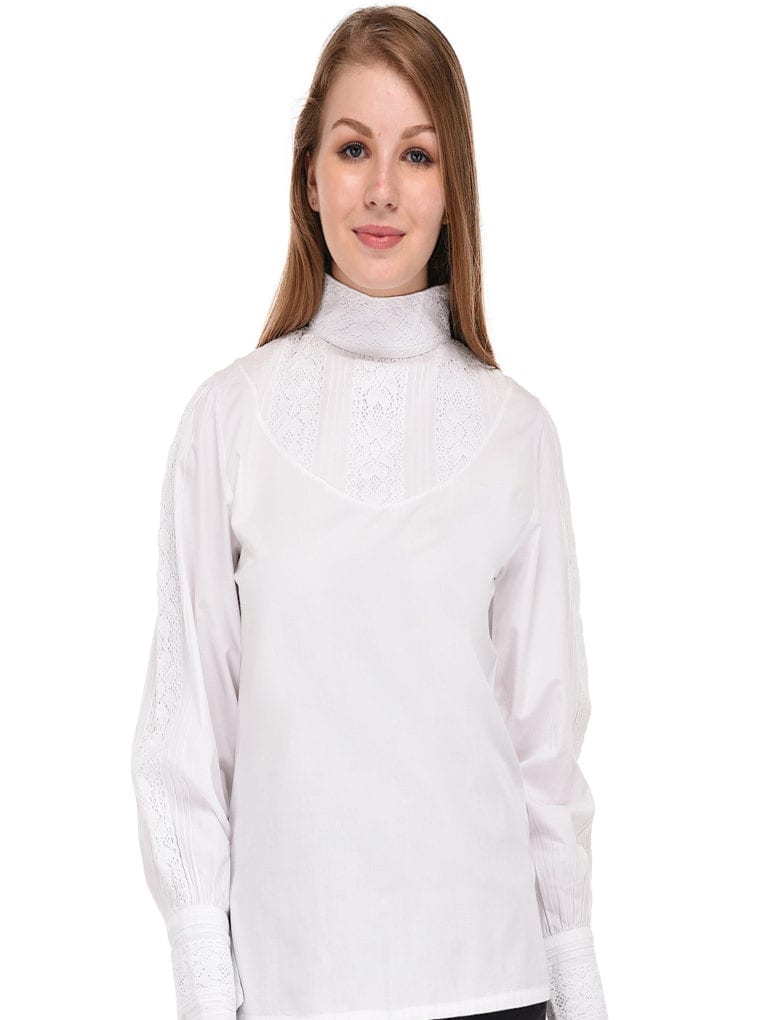 Cotton Lace Blouse