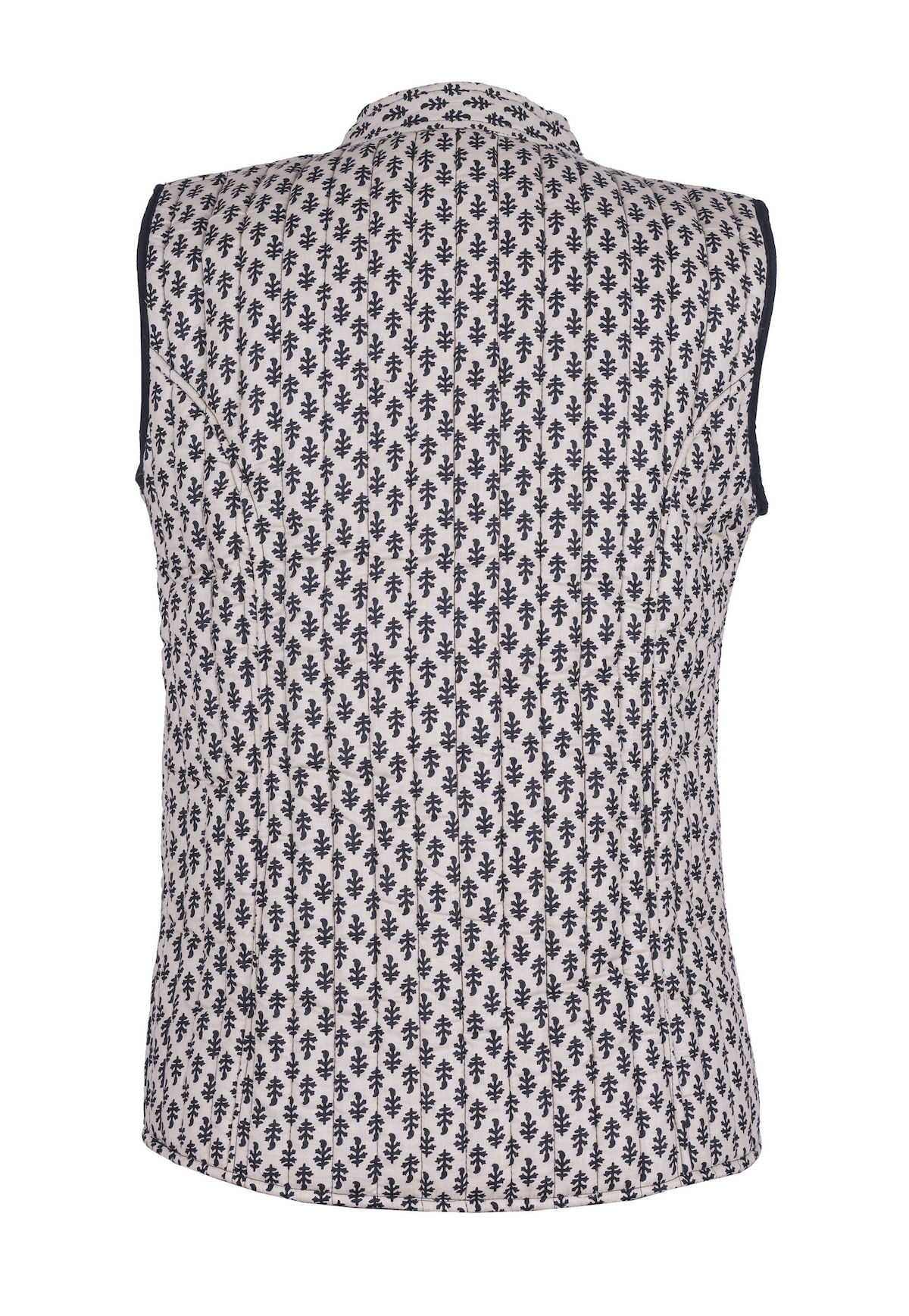 Hand Block Reversible Printed Quilted Waistcoat – Cotton Lane – London
